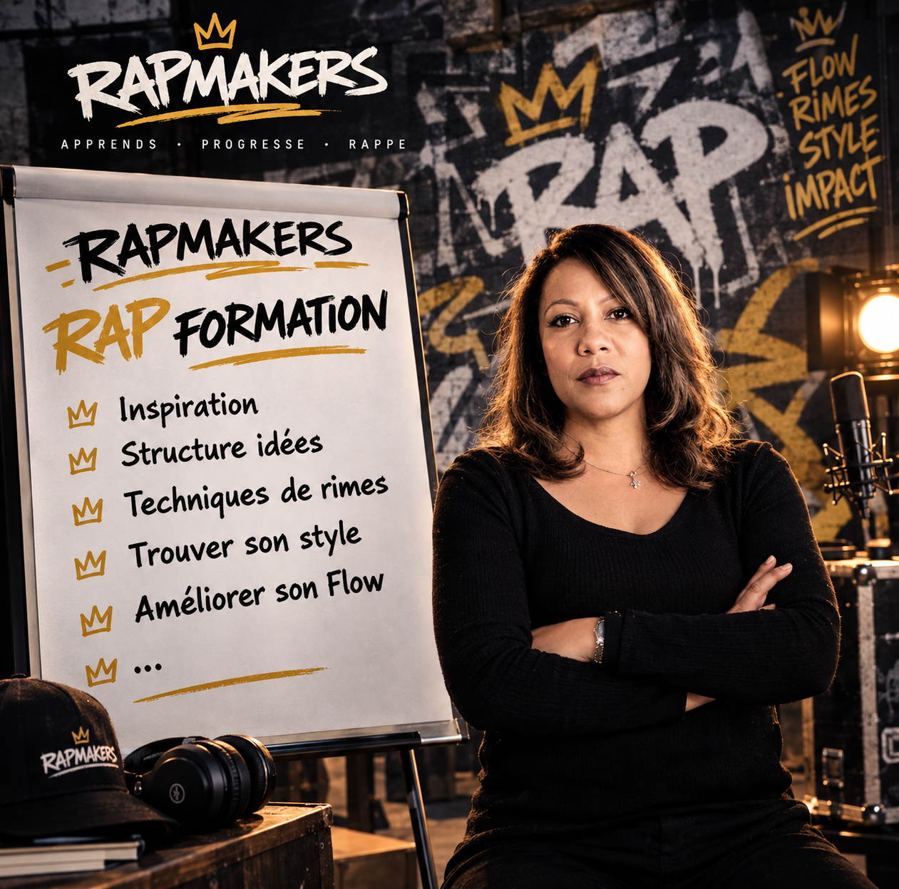 Formation en ligne Rapmakers avec Loréa Padma